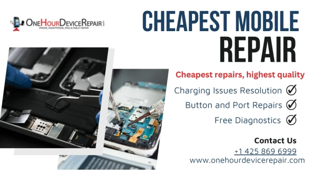 Cheapest Mobile Repair by OHDR: Your Best Choice for Affordable Phone Repairs