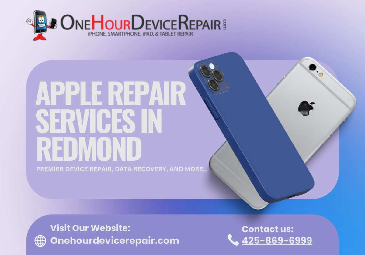 Apple Repair Service in Redmond at OHDR Apple Repair Service in Redmond at OHDR