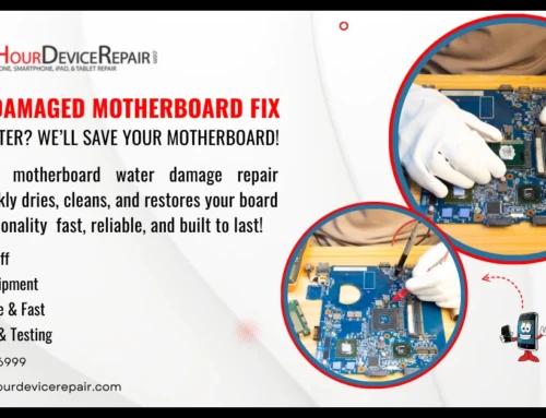 Water-Damaged Motherboard Fix: Revive Your Device, Don’t Replace It!