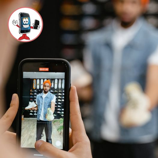 Is your screen not working Are you having touch issues An individual takes a picture of a One Hour Device Repair employee, who specializes in fixing broken screens. screen not working