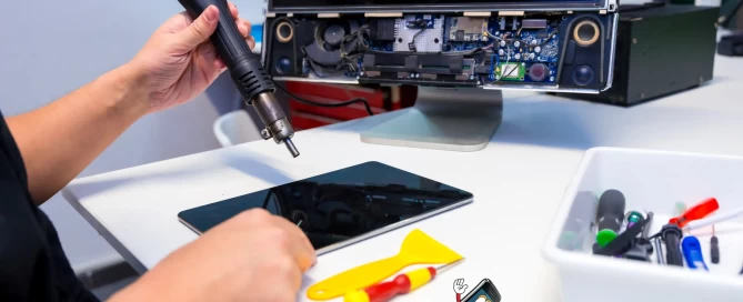 Surface Pro screen replaced quickly and efficiently by One Hour Device Repair.