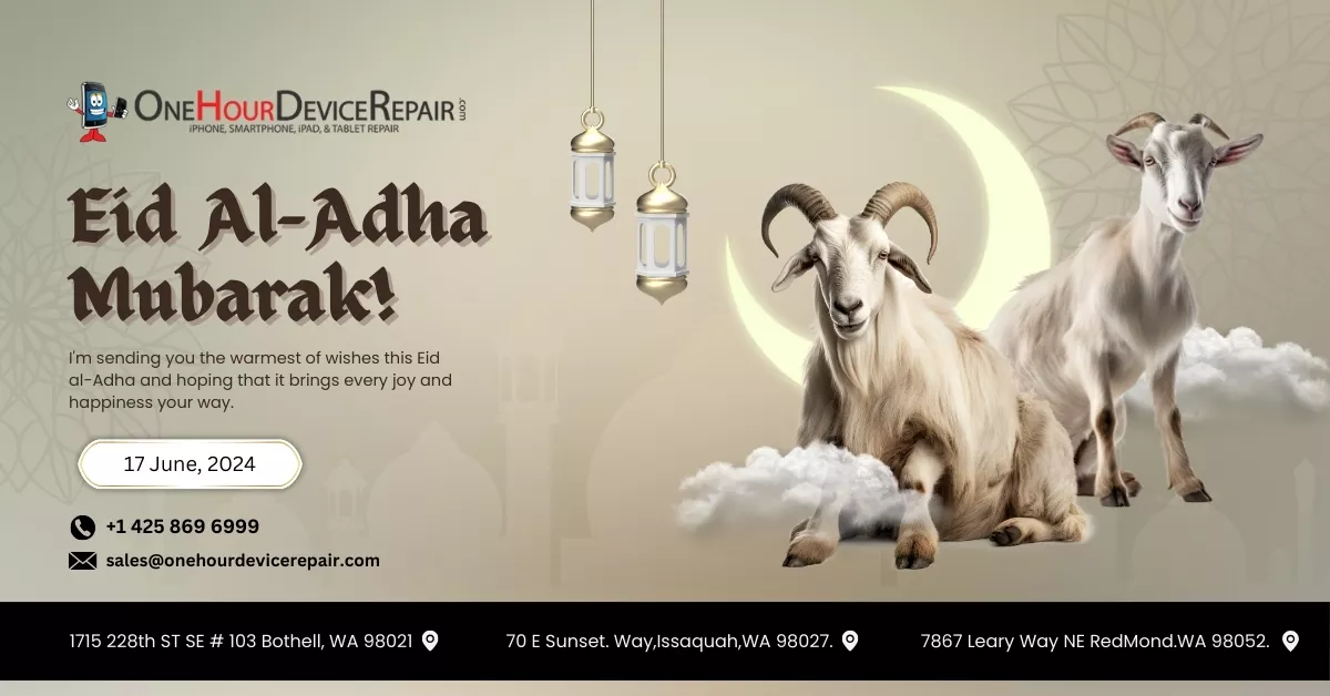 EID Al Adha Celebrate Eid al-Adha with a festive image of 'eid al-adha mubarak' written in elegant calligraphy.