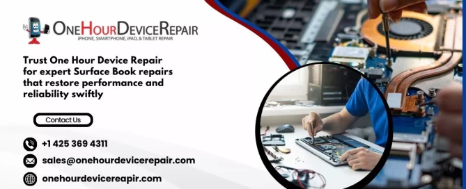 Top 5 Surface Book Problem and it's Repairs in Issaquah