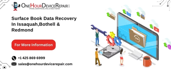 Surface Book Data Recovery Service in Issaquah, Bothell, and Redmond