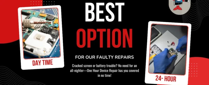 Daytime vs 24-Hour Repair Service by One Hour Device Repair
