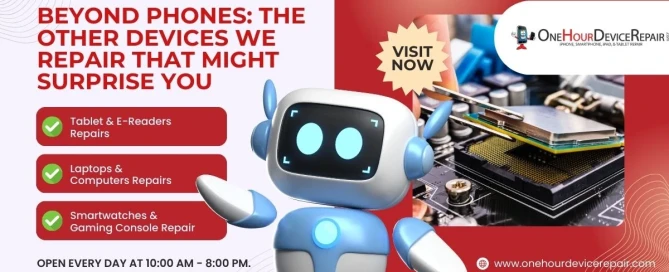 Other Devices We Repair That Might Surprise You One Hour Repair Device