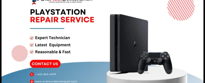 PlayStation Owners Love Our Repair Services 🎮🔧at One Hour Device Repair