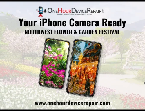 How to Keep Your iPhone Camera Ready for the Northwest Flower & Garden Festival
