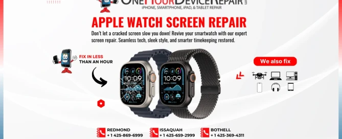 Apple Watch Screen Repair: Restore Your Smartwatch’s Display by One Hour Device Repair