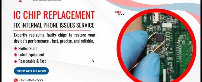 IC Chip Replacement: Fix Internal Phone Issues by One Hour Device Repair