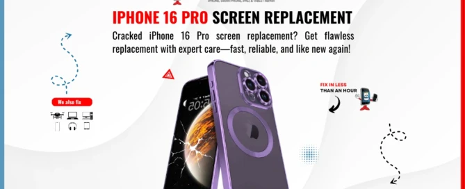 iPhone 16 Pro Screen Replacement By One Hour Device Repair
