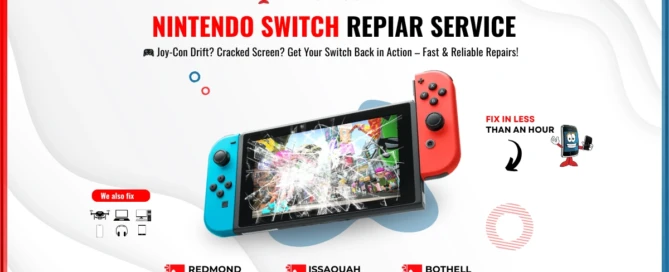 Nintendo Switch Repair in Redmond by One Hour Device Repair