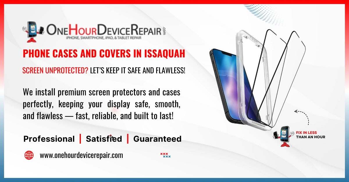 Phone Cases and Covers in Issaquah Phone Cases and Covers in Issaquah by One Hour Device Repair