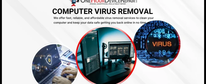 Redmond Trusted Computer Virus Removal Experts by One Hour Device Repaie