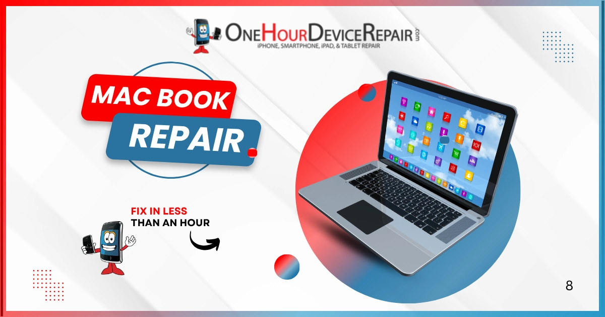 Macbook Repair MacBook Repair Redmond: Restore in One Hour by One Hour Device Repaie