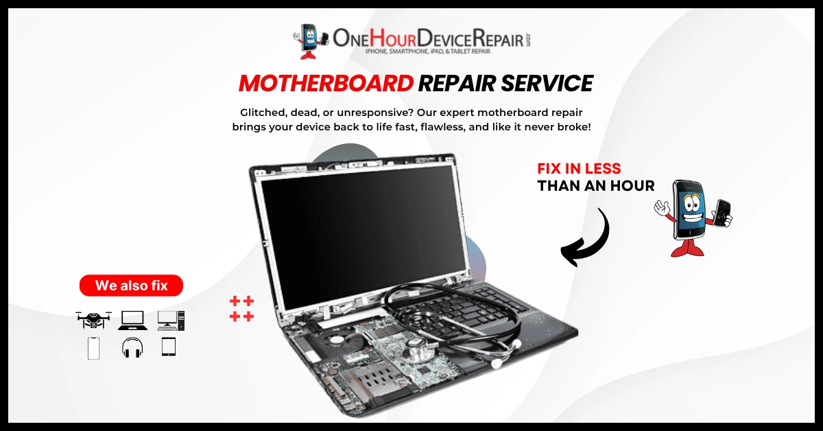 motherboard repair service Apple Laptop Motherboard Repair: Celebrate Friendship with Tech by One Hour Device Repaie