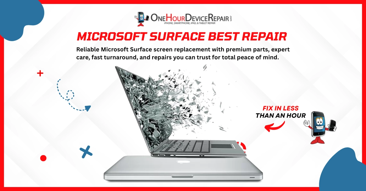 Best Laptop Repair Service in Issaquah Microsoft Surface Best Repair by One Hour Device Repair