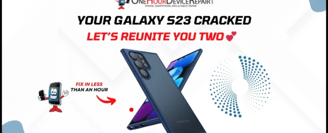Galaxy S23 Cracked by One Hour Device Repair