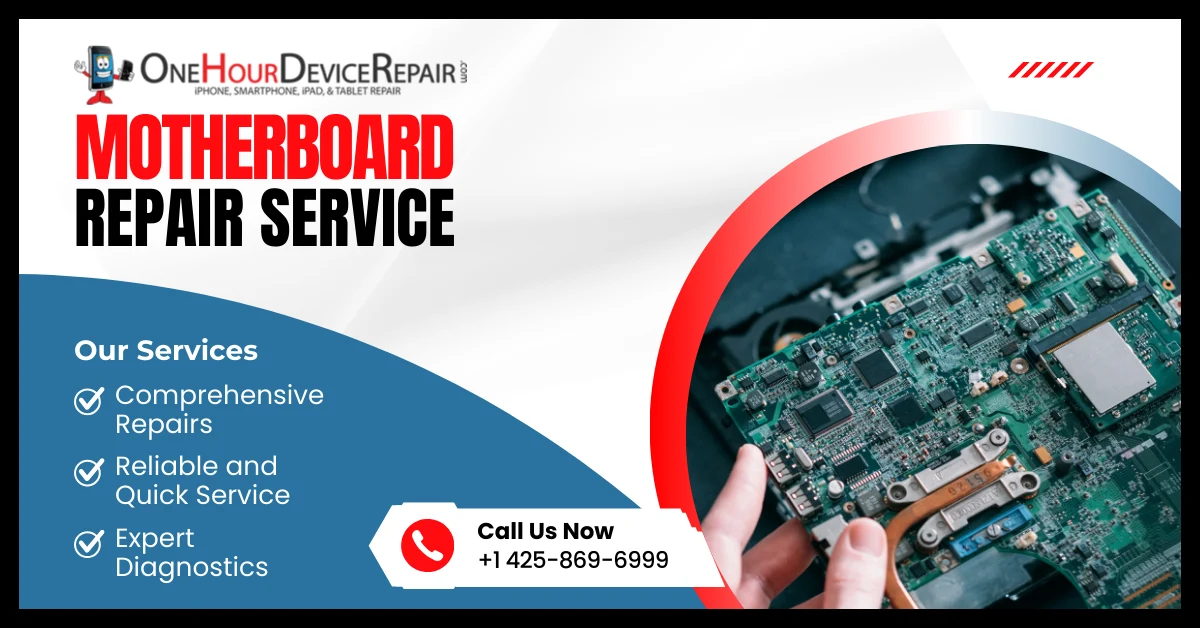motherboard repair service Redmond Best Motherboard Repair by One Hour Device Repair