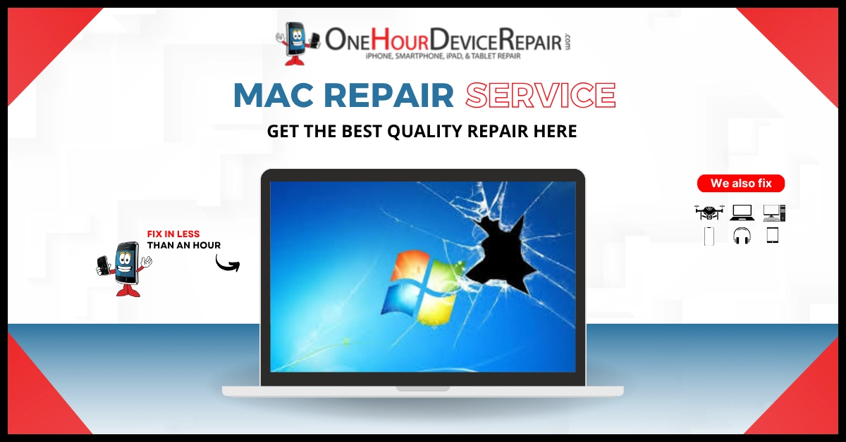 Mac Repair Fix Mac Screen: Smart Solutions for Cracked, Flickering, or Black Displays by one hour device repair